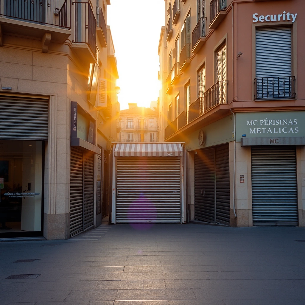 text2img a7ec528e 467d 4eca a835 57101959cf80 00001  - &iquest;Qu&eacute; tipos de persianas met&aacute;licas son m&aacute;s populares en Barcelona para tiendas comerciales?