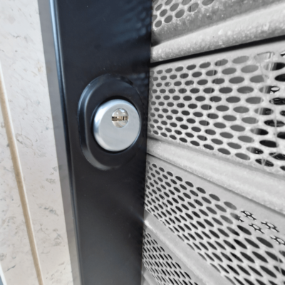 s l400 - Cerradura persiana metalica de suelo cierres de seguridad antirrobo persianas